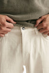 jeans brighton colore panna “bull” stretch men Dondup - 5