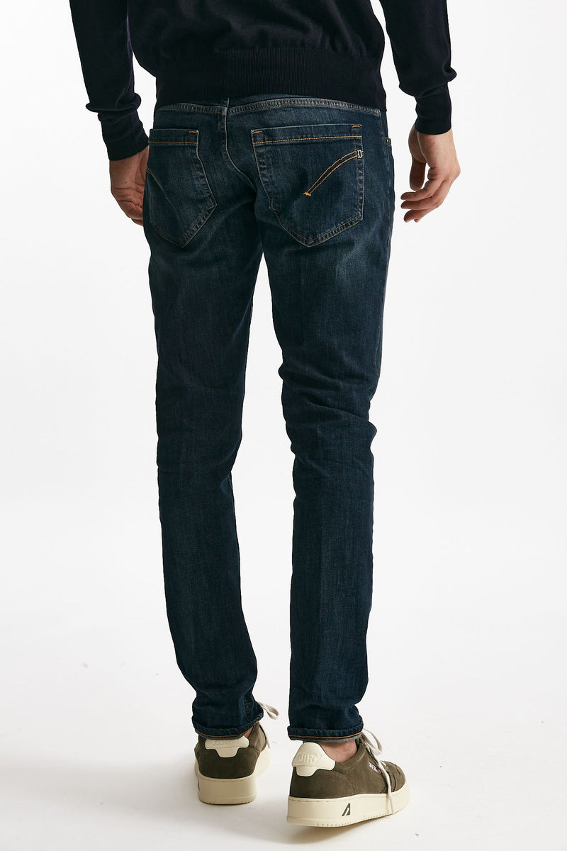 jeans george lavaggio scuro stone washed men Dondup - 3