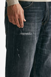 jeans paco lavaggio scuro blu/grigio men Dondup - 8