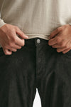 jeans brighton in velluto marrone men Dondup - 5