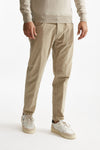jeans brighton in velluto beige men Dondup - 4