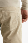 jeans brighton in velluto beige men Dondup - 7