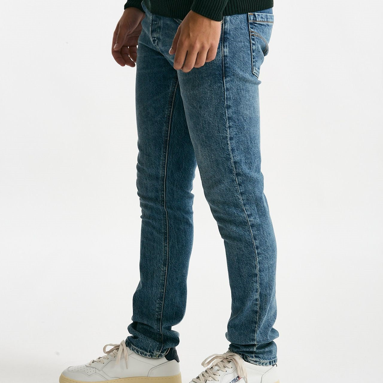 Jeans GEORGE lavaggio chiaro stone washed men Dondup - 8