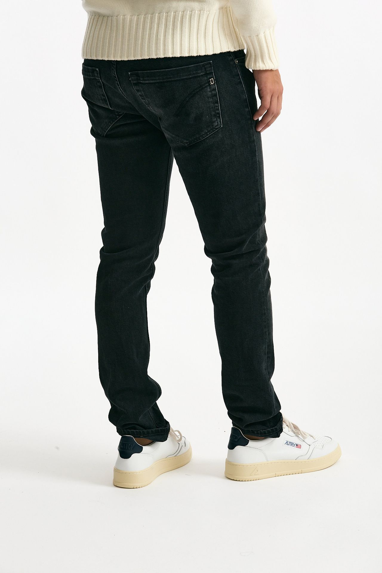 Jeans GEORGE nero stone washed men Dondup - 4