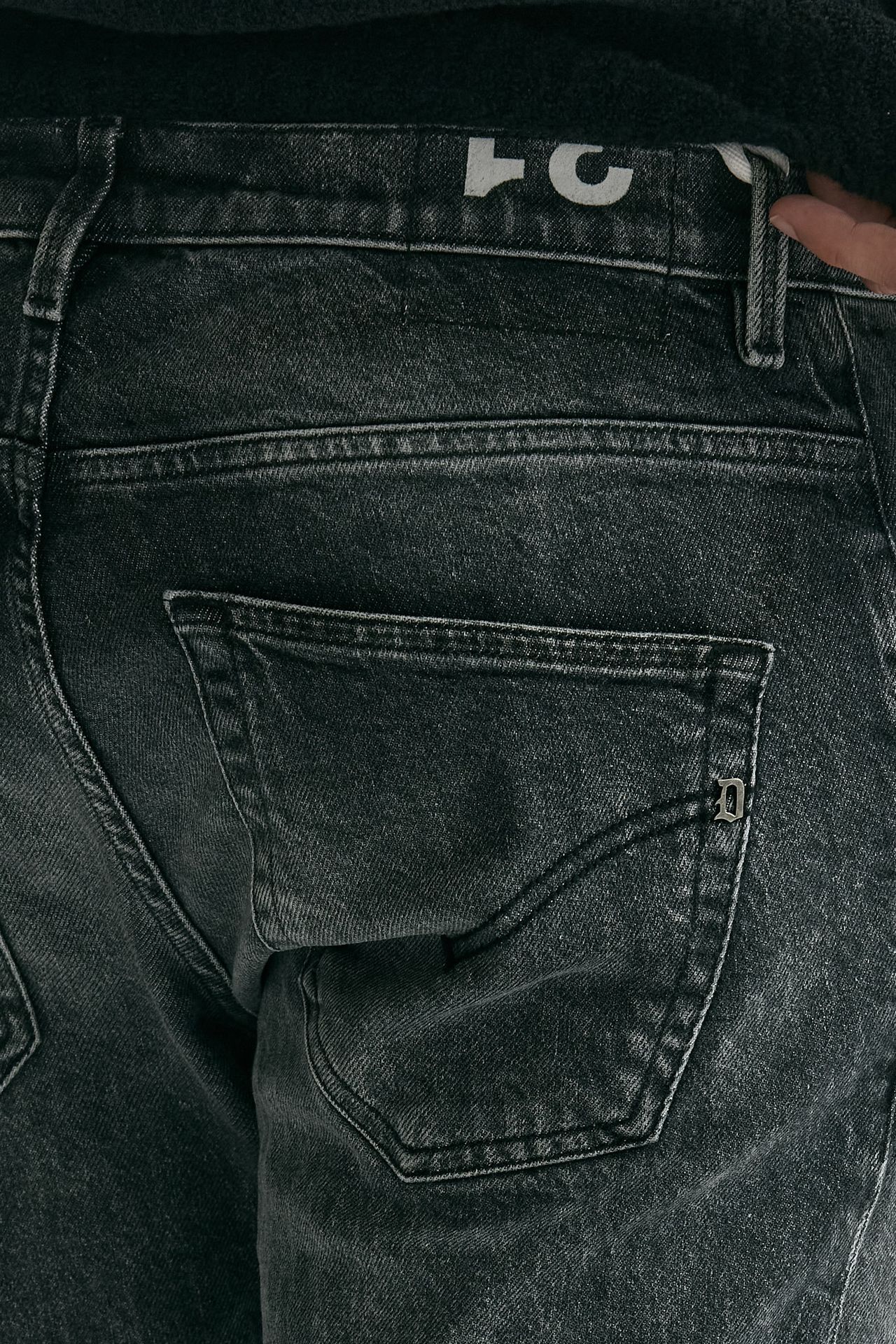 Jeans grigio BRIGHTON stone washed men Dondup - 7