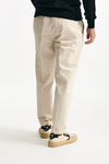 Pantalone ZYAN in cotone fermo panna men Dondup - 4