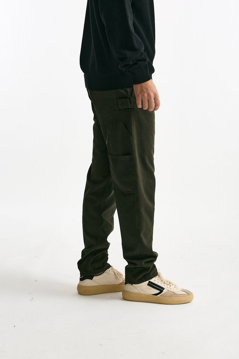 Pantalone BRIAN in cotone fermo militare men Dondup - 3