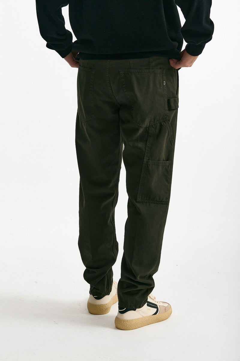 Pantalone BRIAN in cotone fermo militare men Dondup - 4