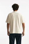 t-shirt in cotone panna men Drôle de monsieur - 3