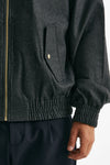 bomber in misto lana grigio men Drôle de monsieur - 6