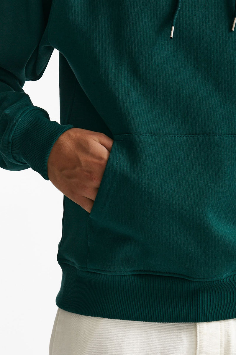 felpa cappuccio in cotone verde men Drôle de monsieur - 6