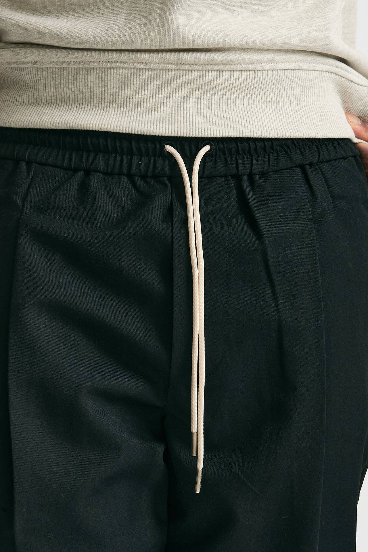 Pantalone in misto cotone nero men Drôle de monsieur - 5