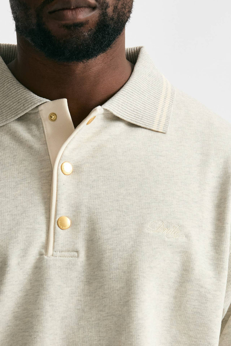 Felpa in cotone grigio chiaro men Drôle de monsieur - 5