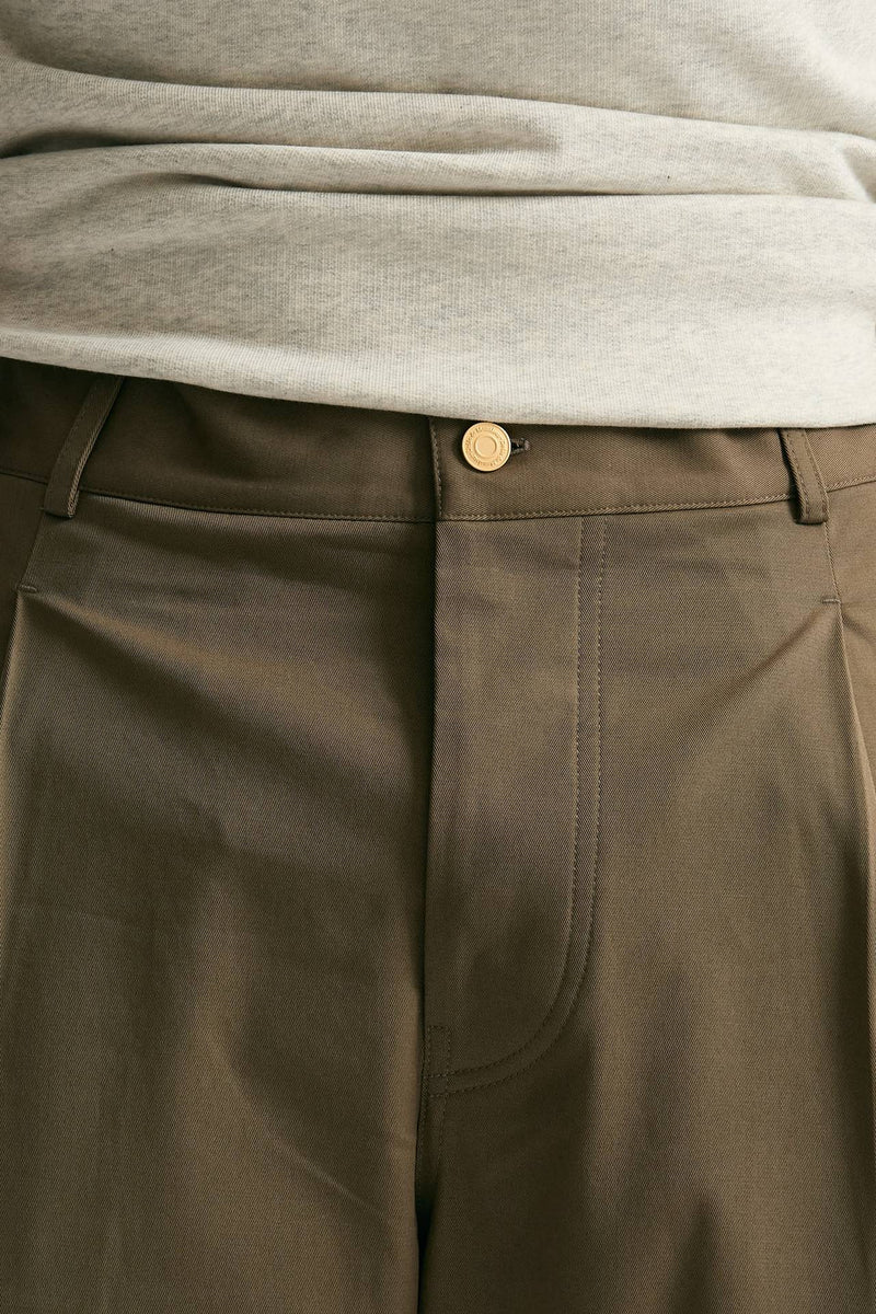 Pantalone cotone stretch cammello men Drôle de monsieur - 5