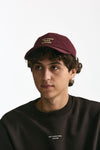 Cappello in cotone bordeaux men Drôle de monsieur - 1