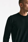 Maglia MODERN in lana rasata nero men Drumohr - 5