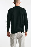 Maglia MODERN in lana rasata antracite men Drumohr - 3