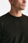 Maglia MODERN in lana rasata marrone men Drumohr - 5