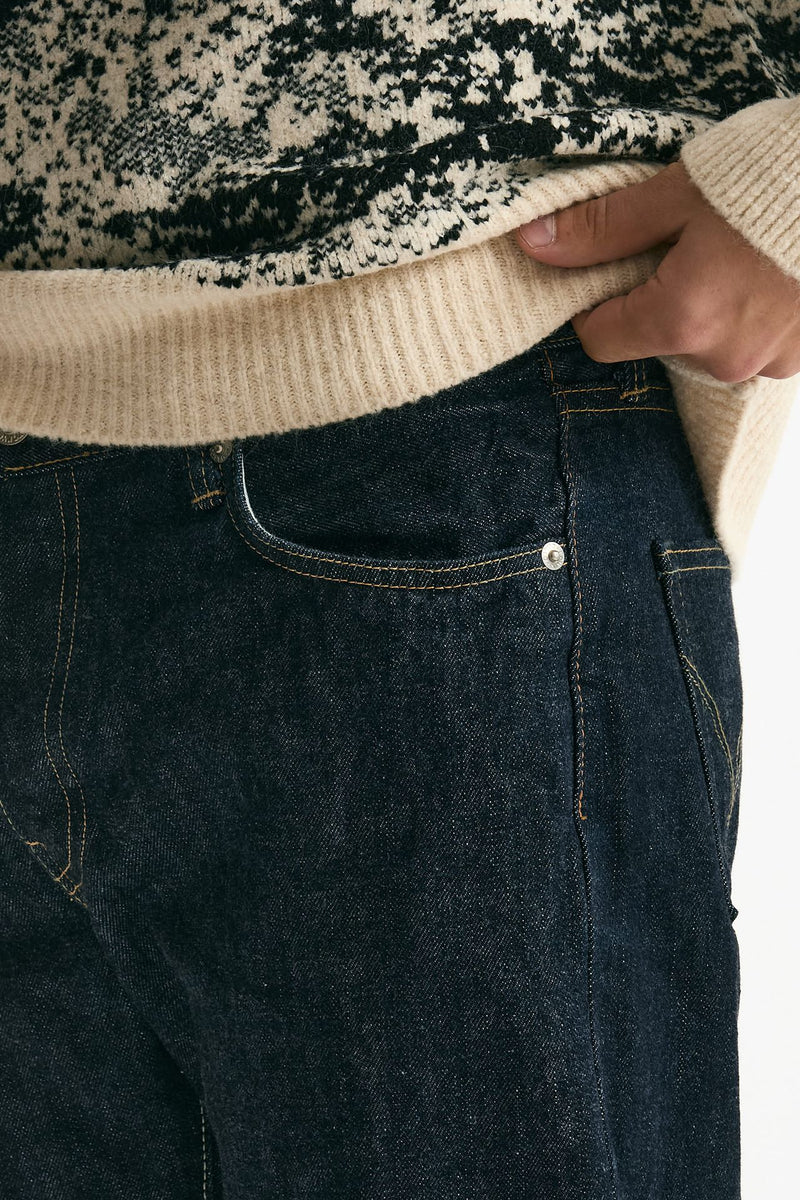 Jeans lavaggio scuro stone washed men Edwin - 5