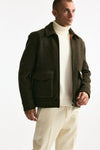Giubbino foderato ARCHIVE verde militare men Fay - 4