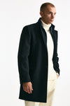 Cappotto FAY monopetto in lana e cashmere blu men Fay - 3
