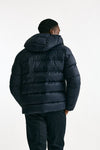 Piumino imbottito double front blu in nylon men Fay - 3