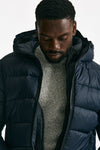 Piumino imbottito double front blu in nylon men Fay - 6