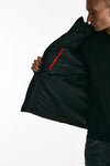 Piumino imbottito double front in nylon marrone men Fay - 6