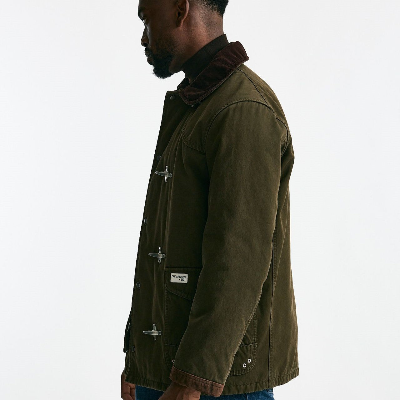 Giubbotto FAY ARCHIVE verde militare men Fay - 9