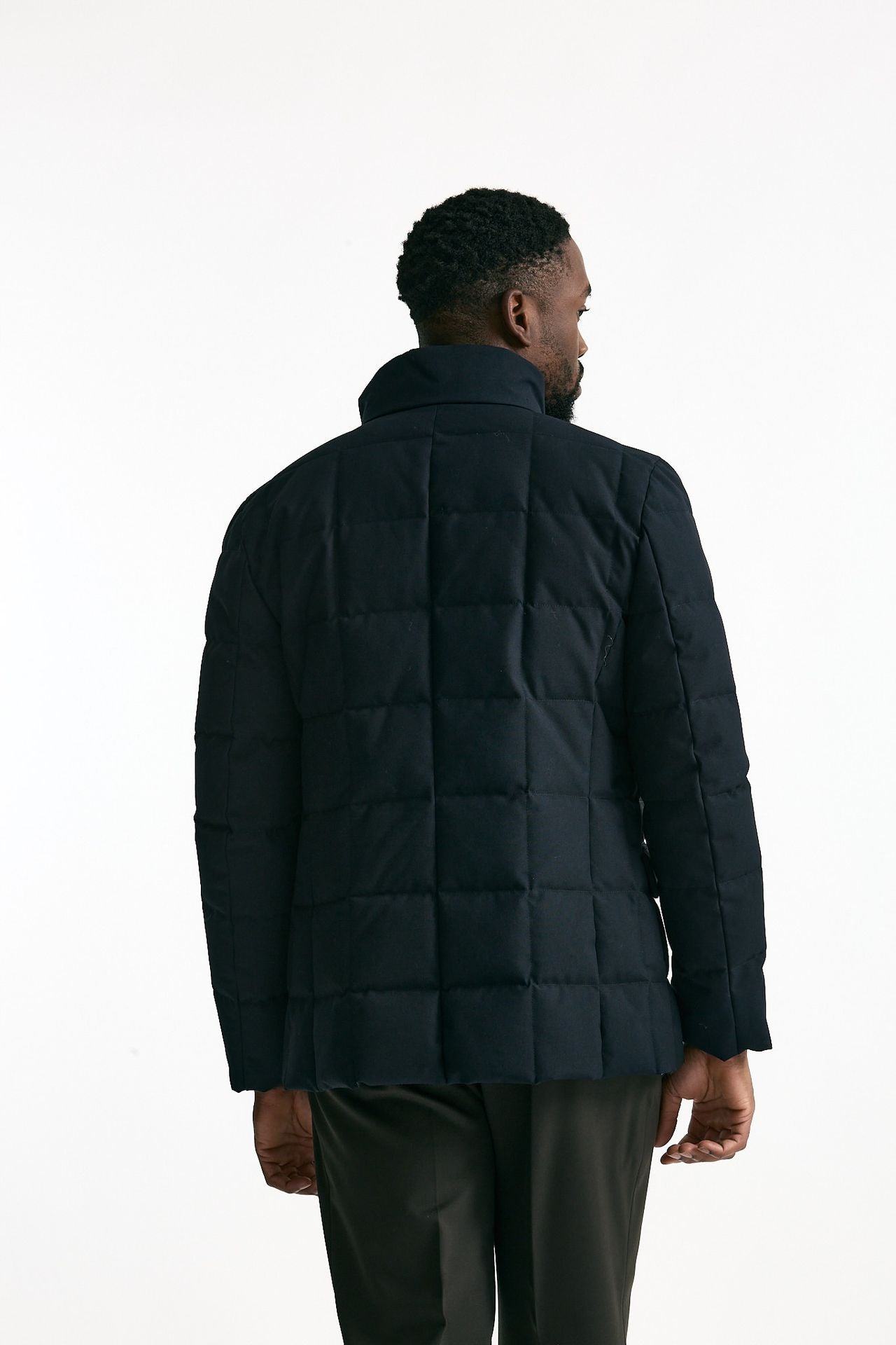 Piumino giacca double front blu men Fay - 3