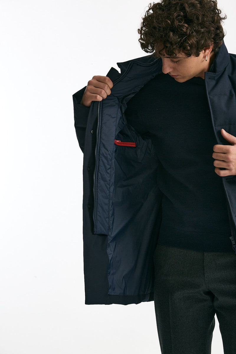 Piumino double front blu men Fay - 6