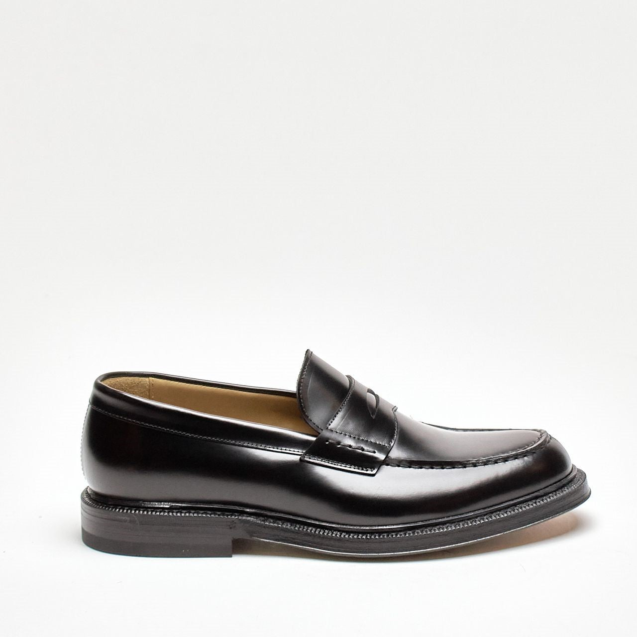 mocassini 1203 in pelle nera lavata men Green george - 8