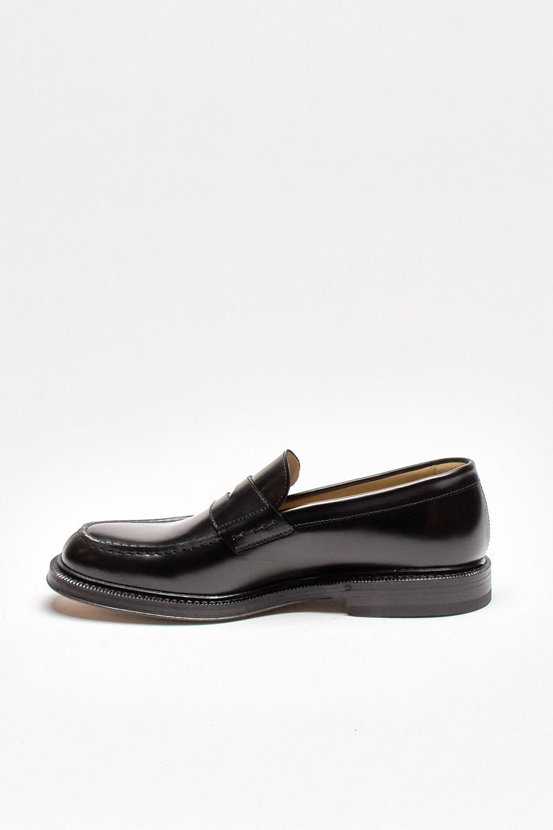 mocassini 1203 in pelle nera lavata men Green george - 4