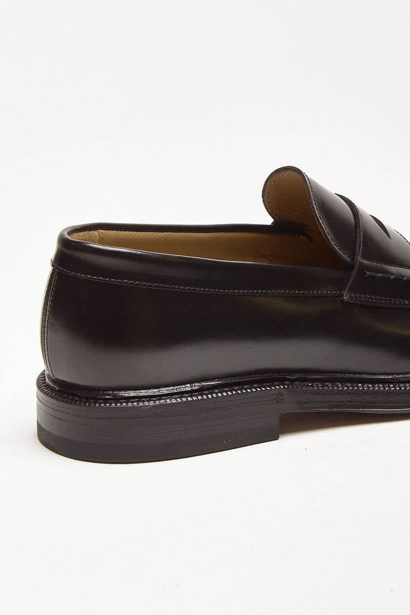 mocassini 1203 in pelle nera lavata men Green george - 7