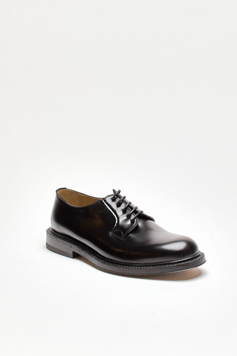 scarpa brogue 1204 in pelle lavata men Green george - 2