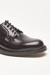 scarpa brogue 1204 in pelle lavata men Green george - 5