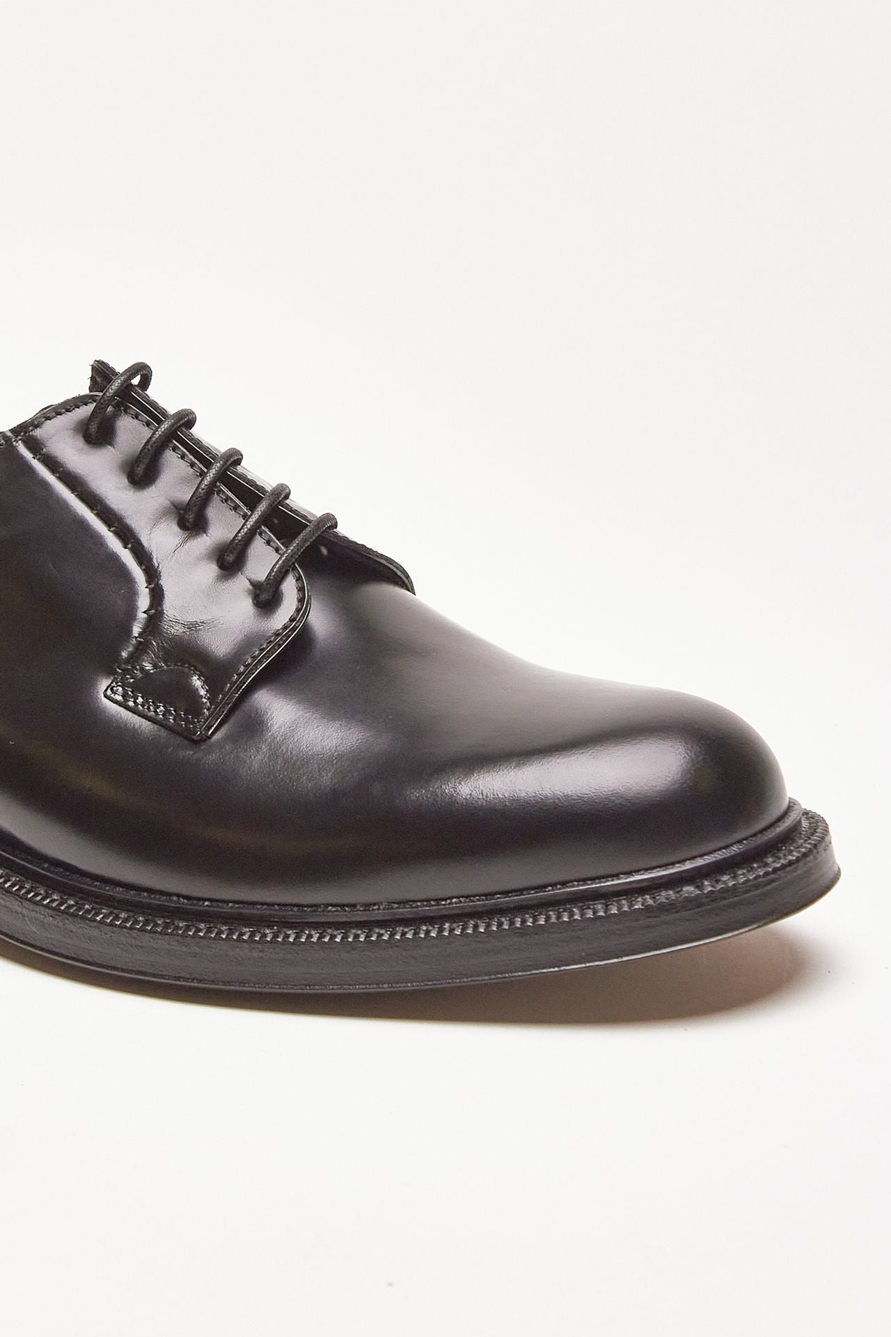 scarpa brogue 1204 in pelle lavata men Green george - 5