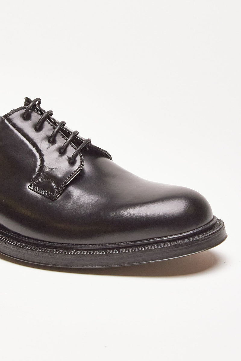 scarpa brogue 1204 in pelle lavata men Green george - 5