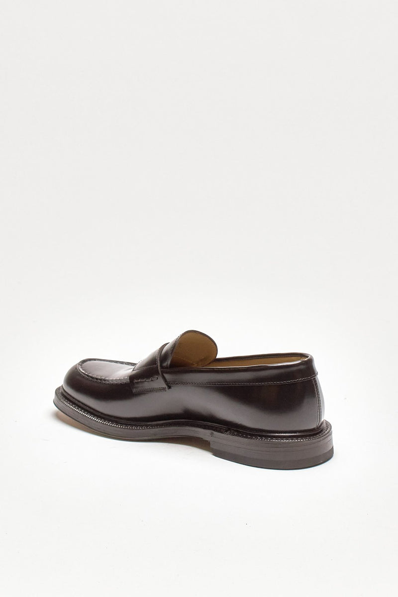 mocassini 1203 in pelle lavata testa di moro men Green george - 3