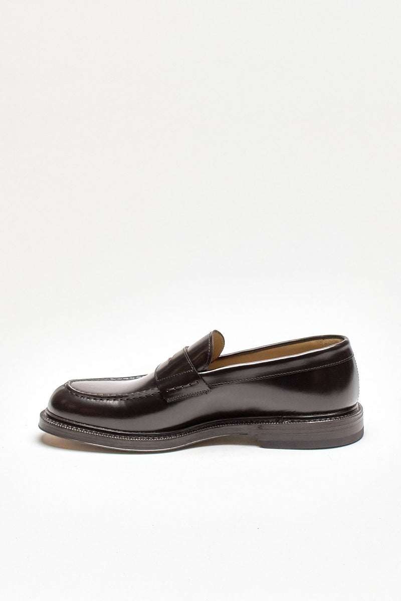 mocassini 1203 in pelle lavata testa di moro men Green george - 4
