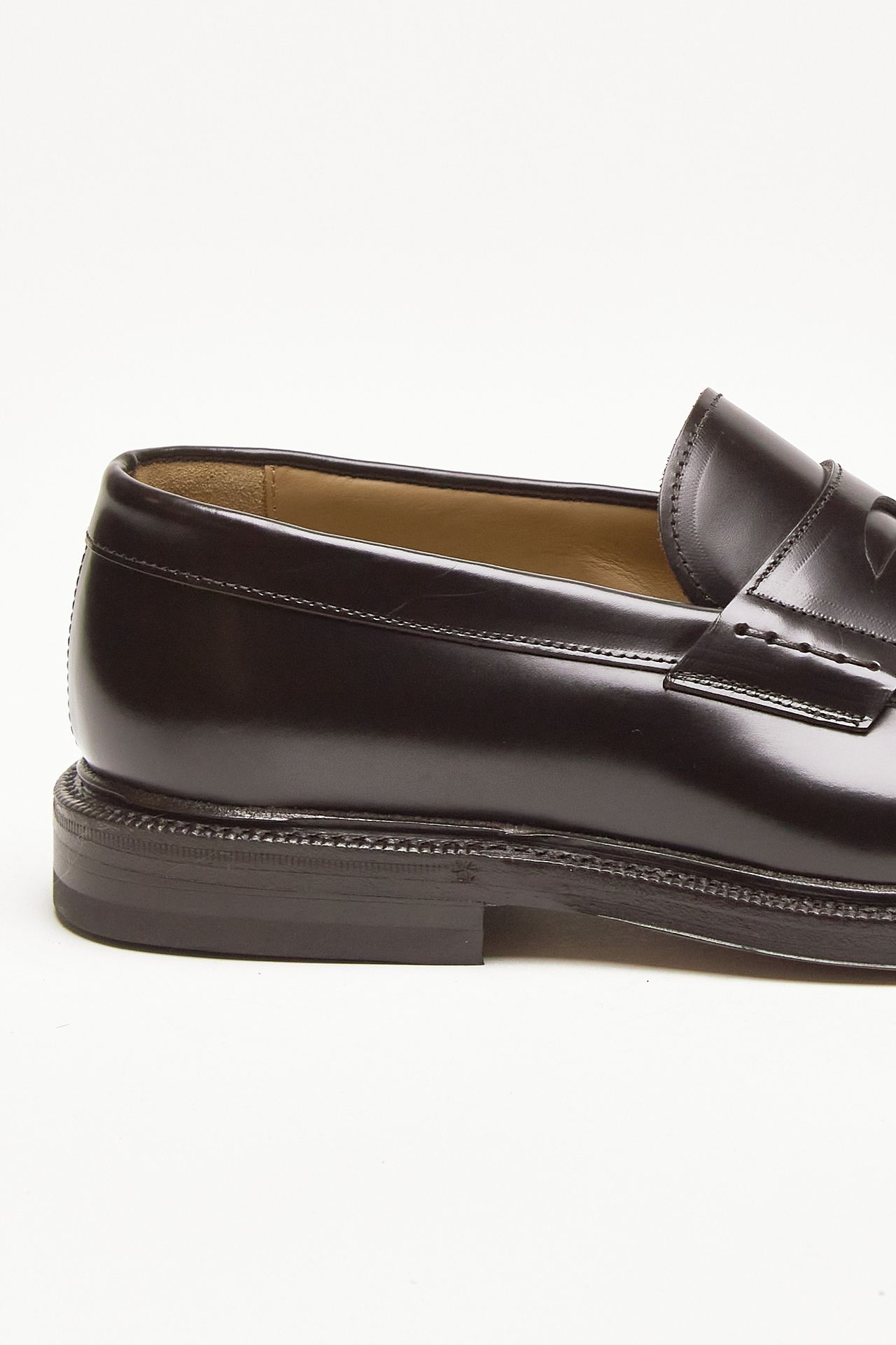 mocassini 1203 in pelle lavata testa di moro men Green george - 6