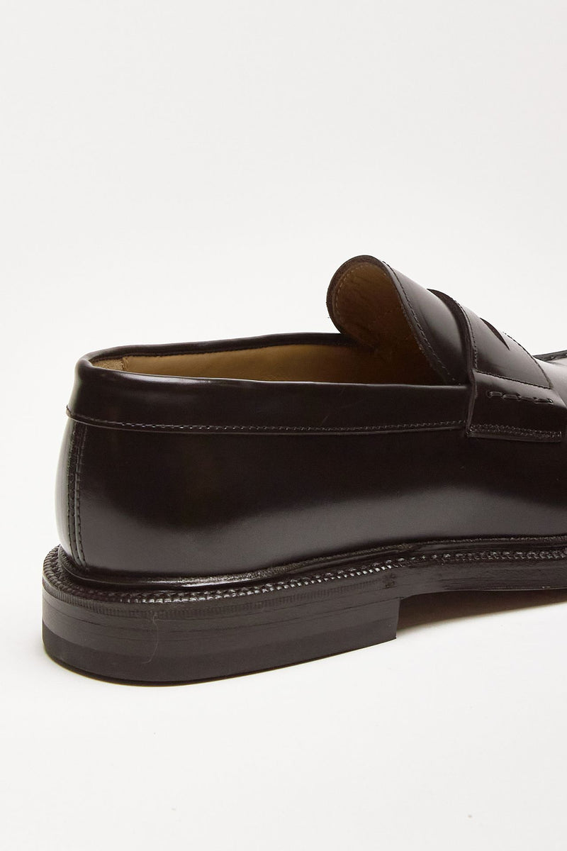 mocassini 1203 in pelle lavata testa di moro men Green george - 7