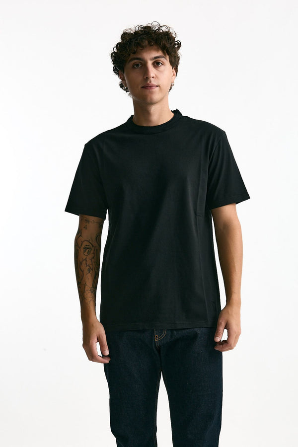 T-shirt in cotone nero men Grifoni
