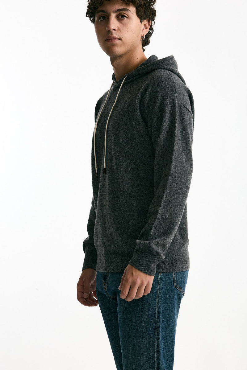 Maglia felpa in lana grigio men Grifoni - 4