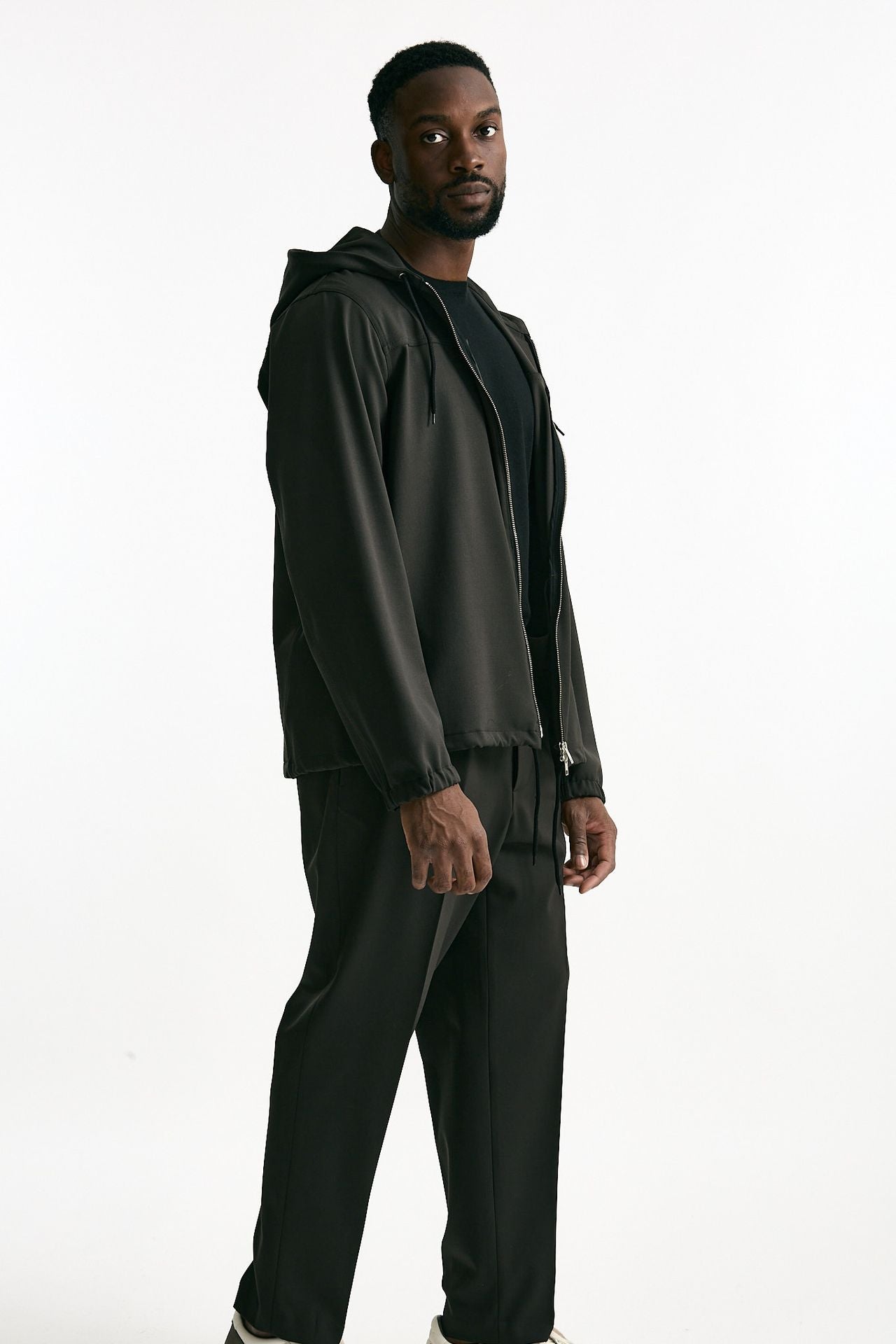 Felpa in misto lana stretch marrone men Grifoni - 5