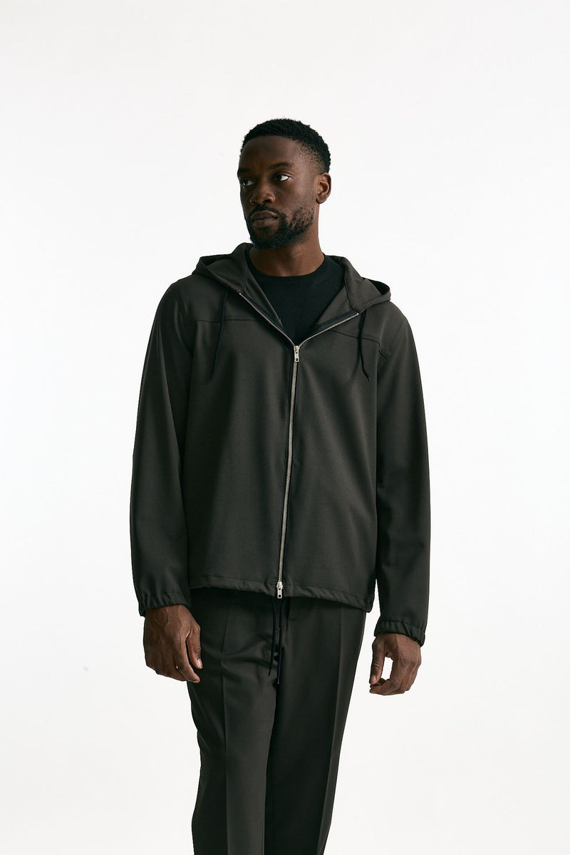 Felpa in misto lana stretch marrone men Grifoni - 6