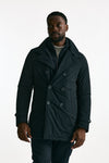 Giubbino doppiopetto imbottito in nylon stretch blu men Herno - 8
