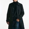 Trench monopetto in cotone impermeabilizzato blu men Herno - 10