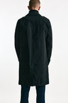 Trench monopetto in cotone impermeabilizzato blu men Herno - 4