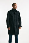 Trench monopetto in cotone impermeabilizzato blu men Herno - 7